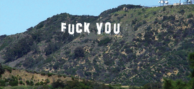 Das Erzübel Hollywood