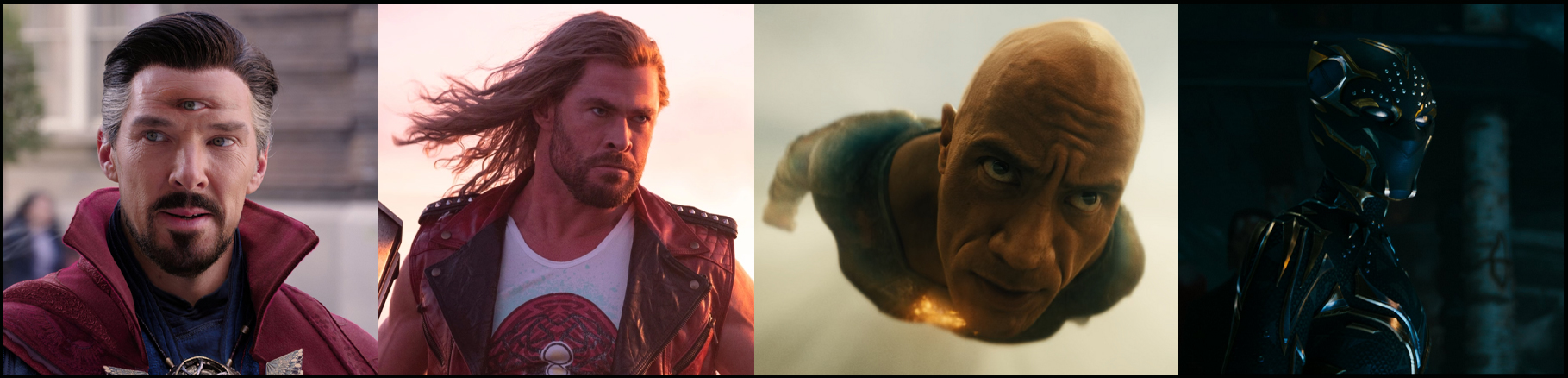 Marvel DC Movies 2022